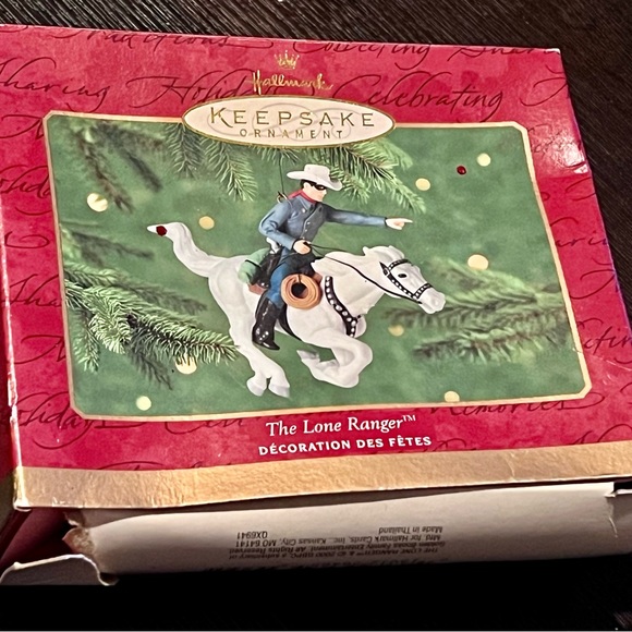 Vintage Hallmark Keepsake Lone Ranger Hanging Ornament 2000 - Picture 2 of 4